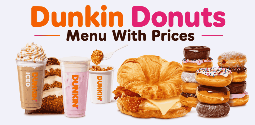 Dunkin Donuts Menu With Prices